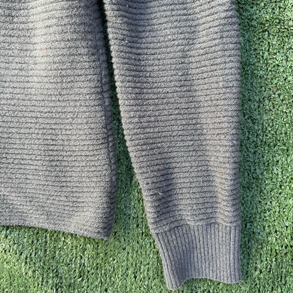 Kuhl Women's Solace Gray Ribbed Turtleneck Sweater, Size XS - Picture 5 of 6